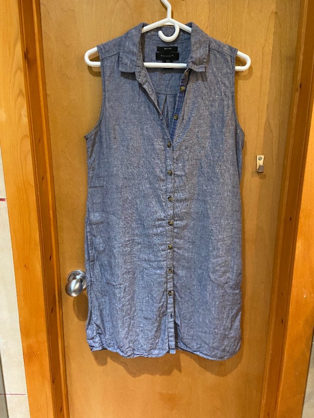 Tahari linen tunic